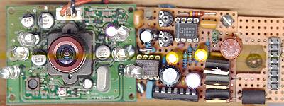 Prototypenboard der Elektronik