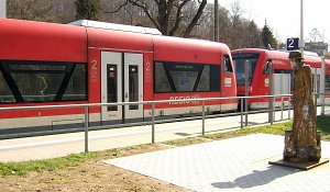 Georg-Elser-Denkmal am Bahnhof