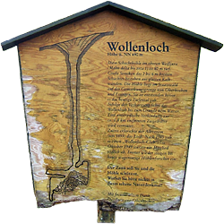 Tafel am Wollenloch