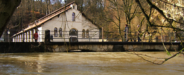 Hochwasser am Brenzursprung