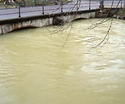 Hochwasser am Brenzursprung