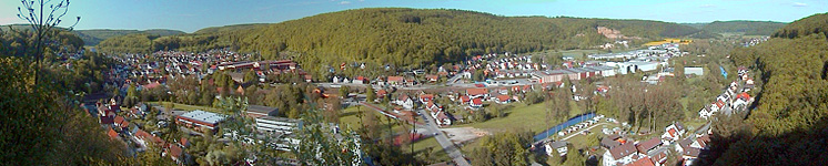 Panoramaansicht von Knigsbronn (2001)