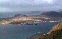 Aussicht zu La Graciosa