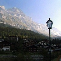 Leukerbad am frhen Abend