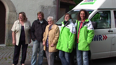 Frau Rall und Frau Hug mit dem SWR4-Team