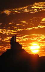 Monument Valley Sonnenaufgang