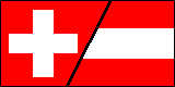 Nationalflagge Schweiz/Österreich