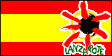 Nationalflagge Spanien/Lanzarote